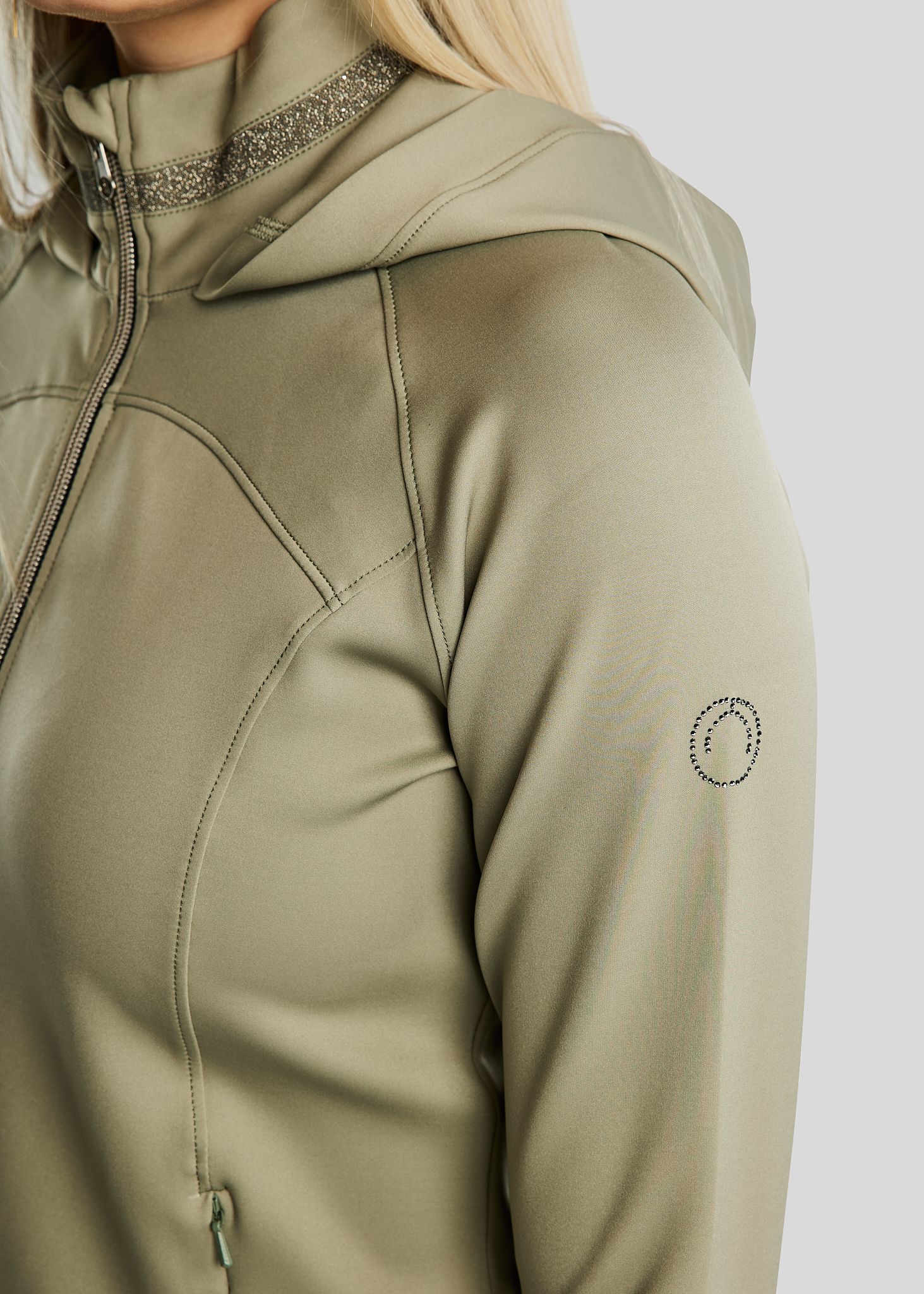 MoGaia Jacket w. Gun Metal Caviar Tape - Dusty Green 