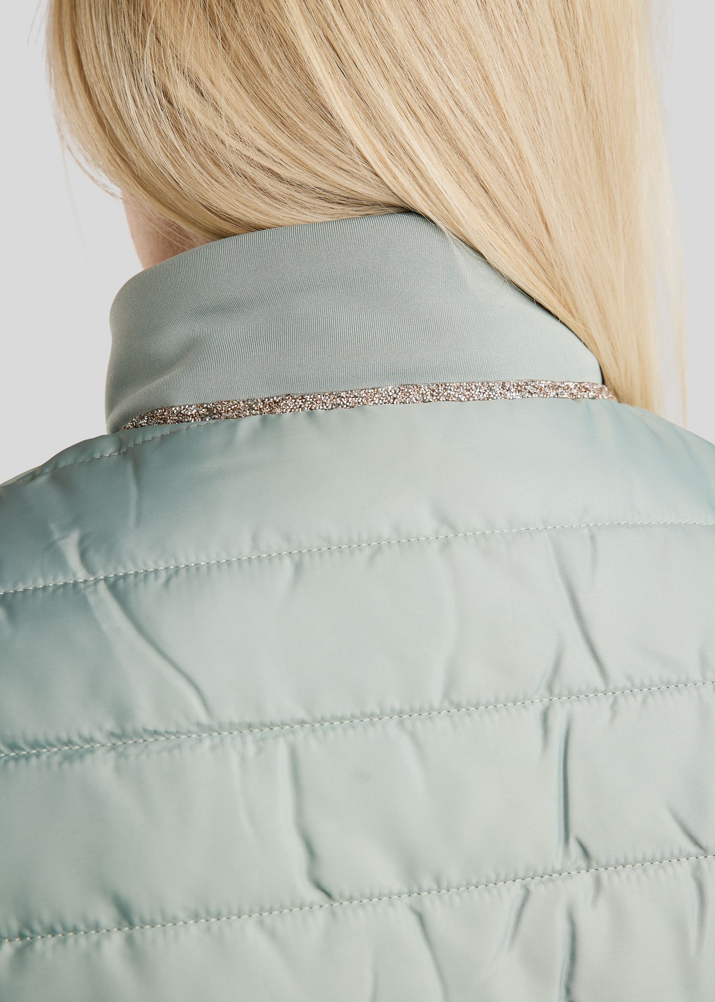MoLila Hybrid Jacket w. Champagne Crystal Tape and Crystals - Turin