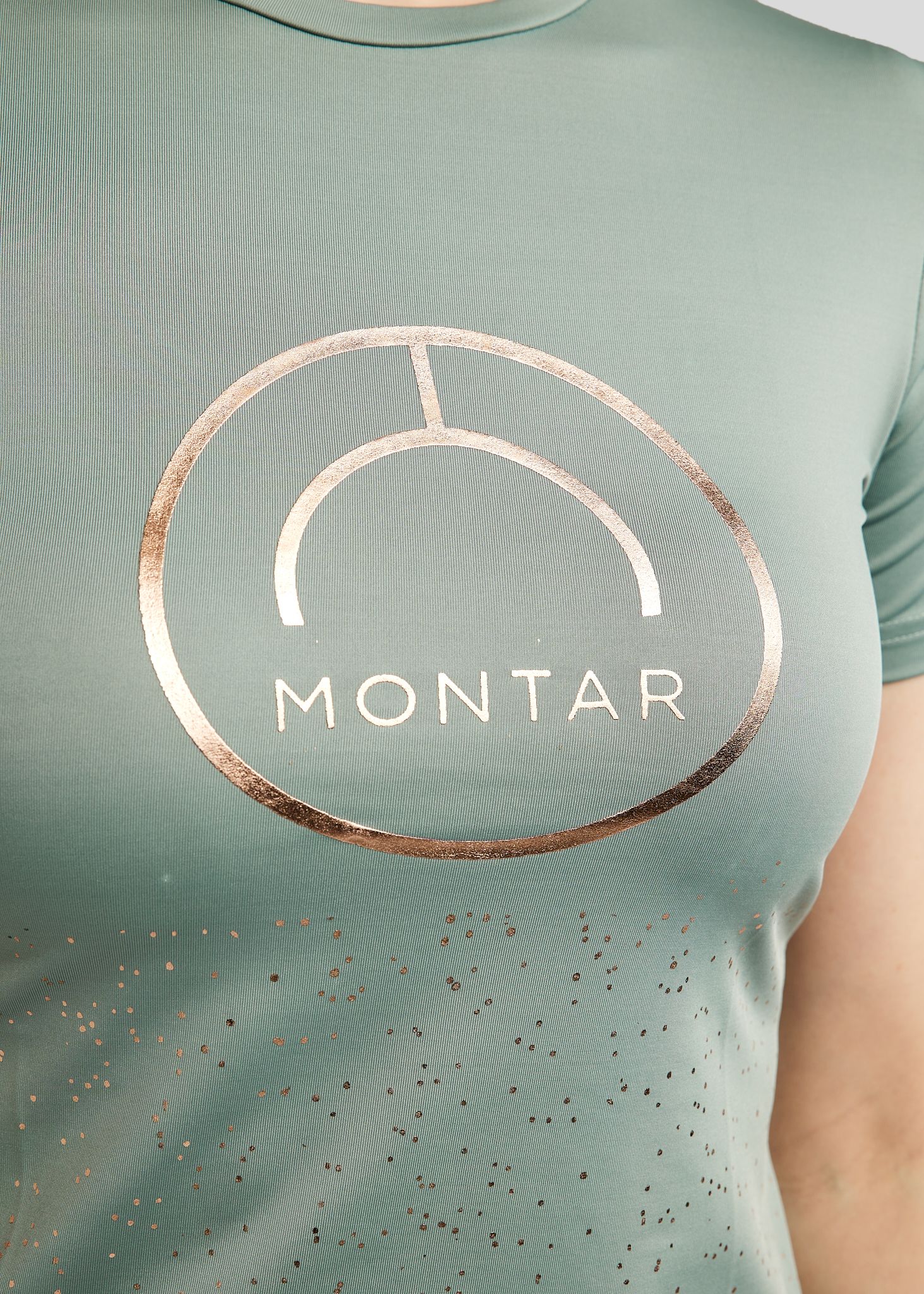 MoCille Tee w. Champagne Print - Turin