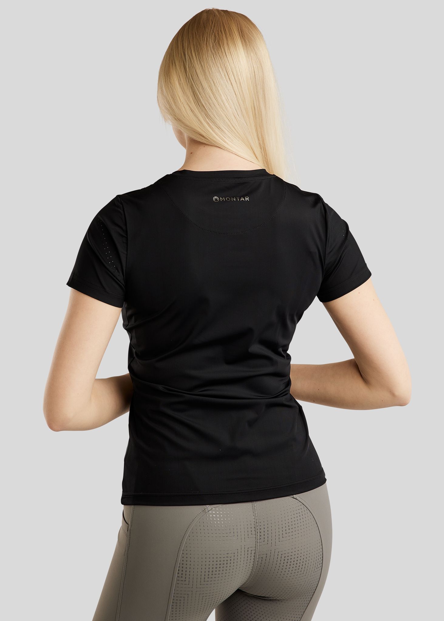 MoZike REFINED Tee w. Lasercut - Black