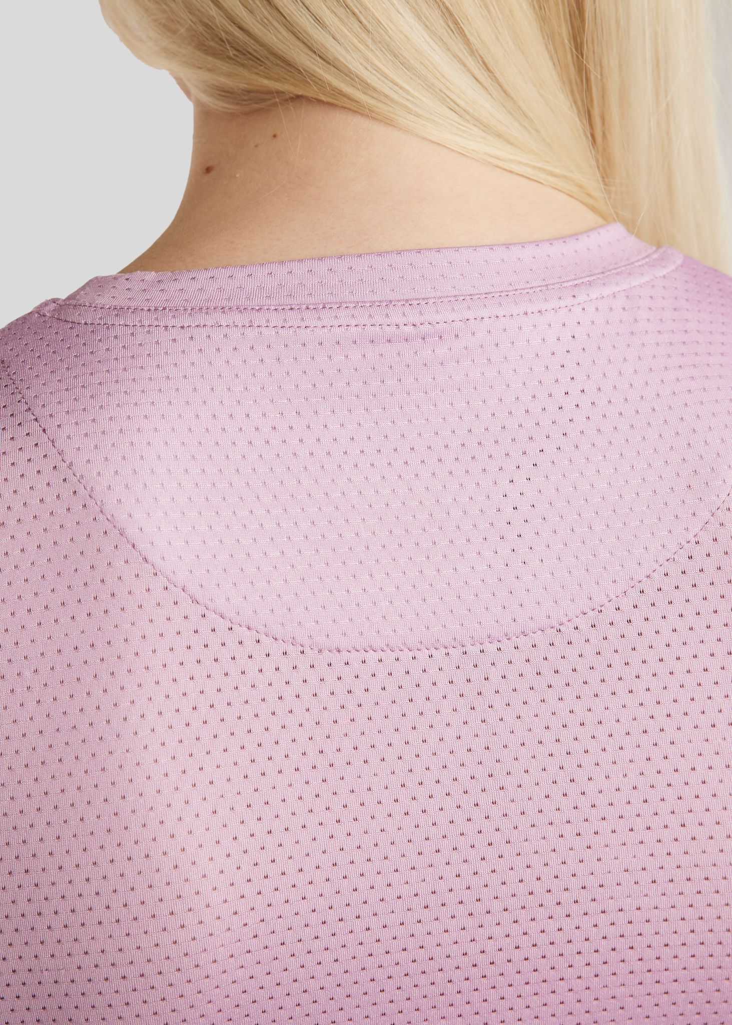 MoGrase SS Mesh Tee - Candy Pink