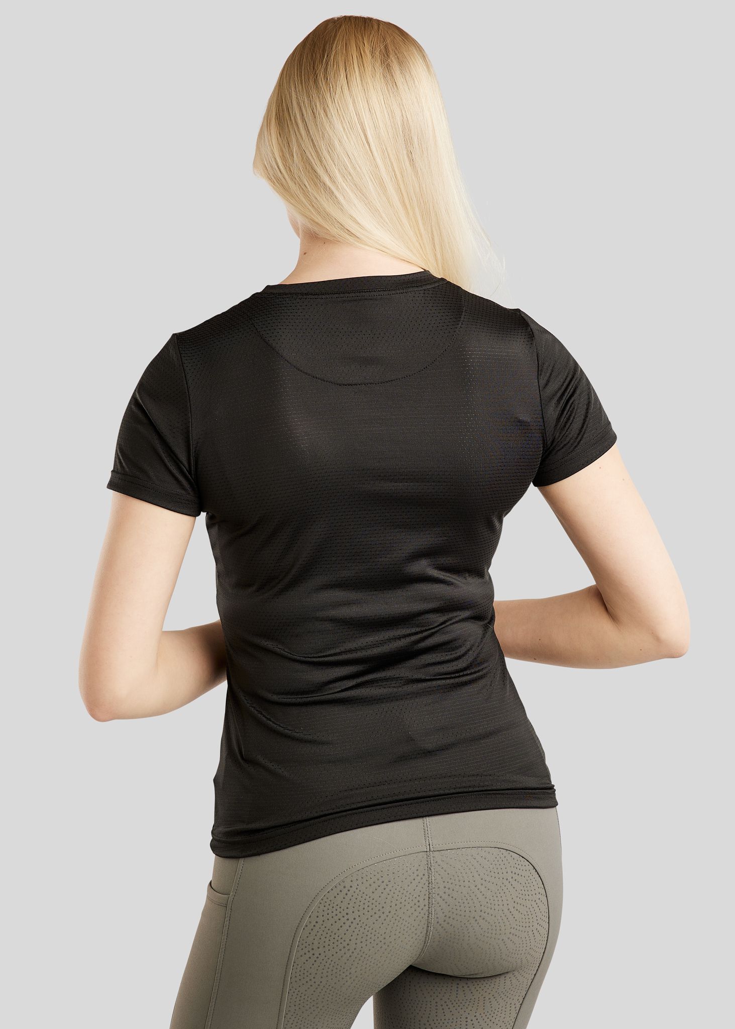 MoGrase SS Mesh Tee - Black