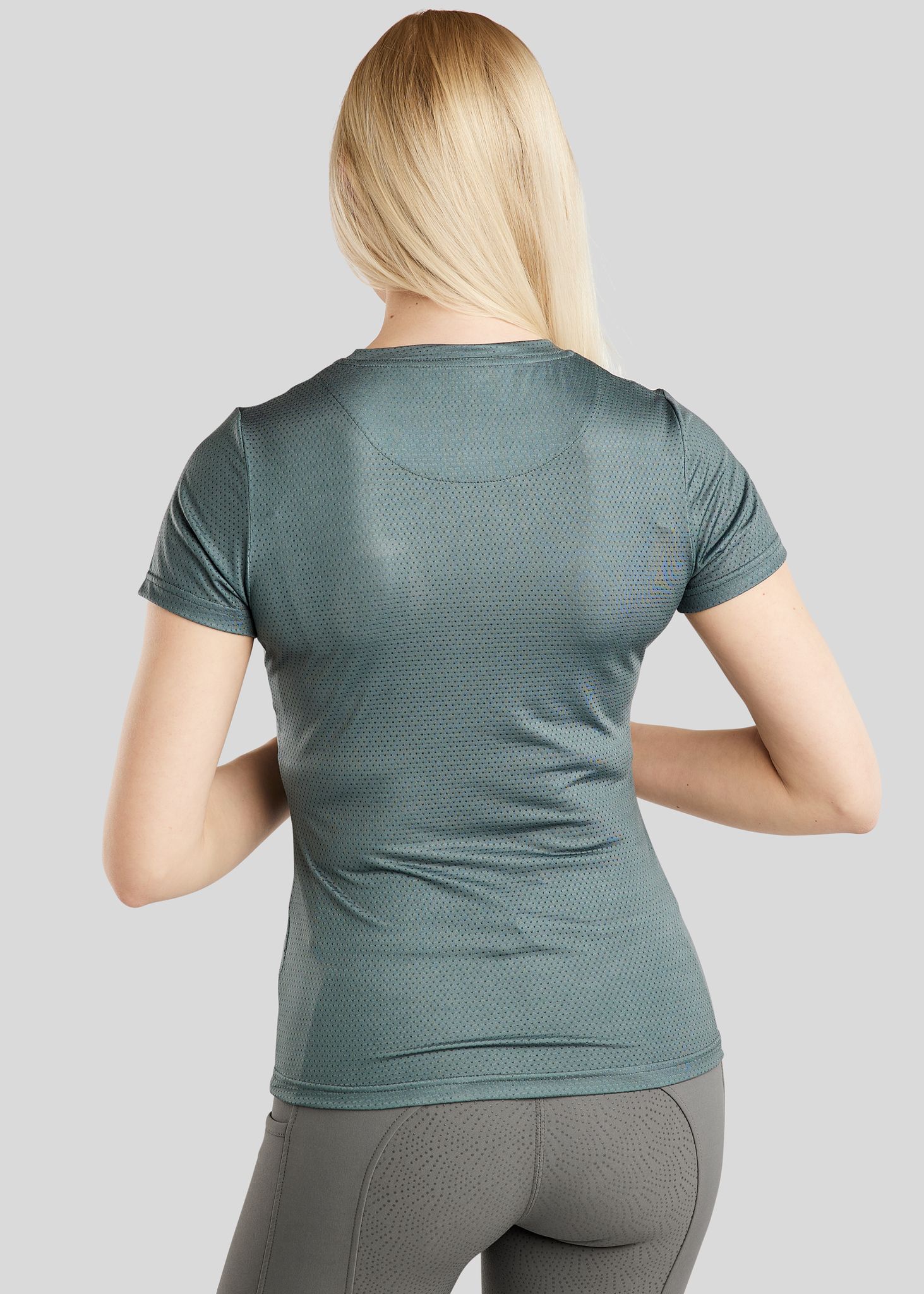 MoGrase SS Mesh Tee - Jade
